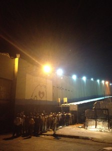 The checkpoint from Betlehem at 04am