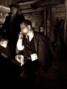 The missing Dr. Klüft is found! Diegetic. Photo: Elin Gustafsson