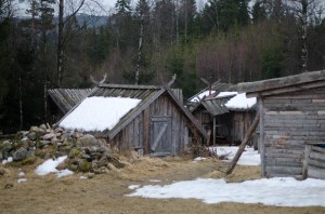 The strange village in the Töfsing-Valley. Off-game. Photo: Johannes Axner