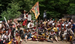 Company Kluger Fuchs of regiment Schmetterling. Portrait.