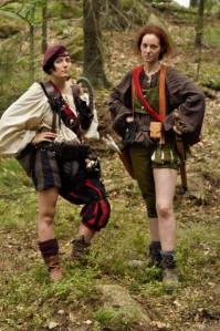 Leutnant Weiss och Hauptmann Hirsch. Portrait.