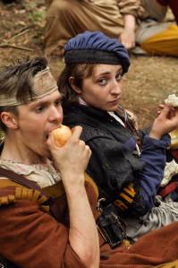 Foot knecht and jaeger resting. Portrait. Photo: Mathilda Hagfoss