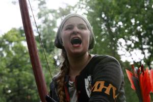 A Hessbrandian longbow archer. Ingame. Photo: Eva Wei