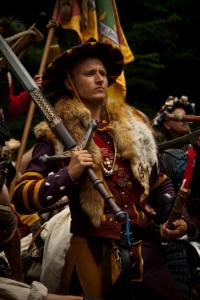 Hauptmann Ruttger Ebersbacher from The Guild. Portrait. Photo: Moa J-Molitor