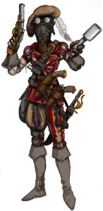 Storm knecht of the Guild. Illustration: Peter Edgar