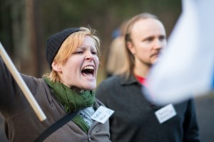 Protesters. Ingame. Photo: Tuomas Puikkonen (CC-BY 2.0)