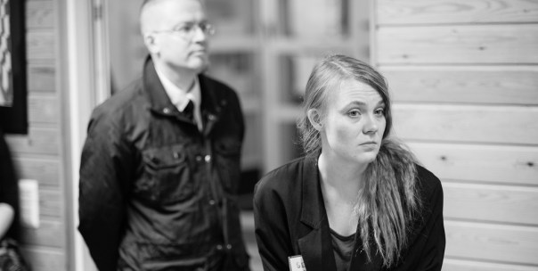 Maija Korhonen playing Senni Railo a student connected to the Pan Nordic Liberation Front. Ingame. Photo: Tuomas Puikkonen (CC-BY 2.0)