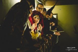 At the balcony. Ingame. Photo: Nadina Wiórkiewicz and Maciek Nitka