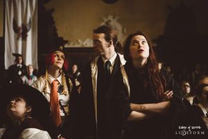 Waiting for announcements. Ingame. Photo: Nadina Wiórkiewicz and Maciek Nitka