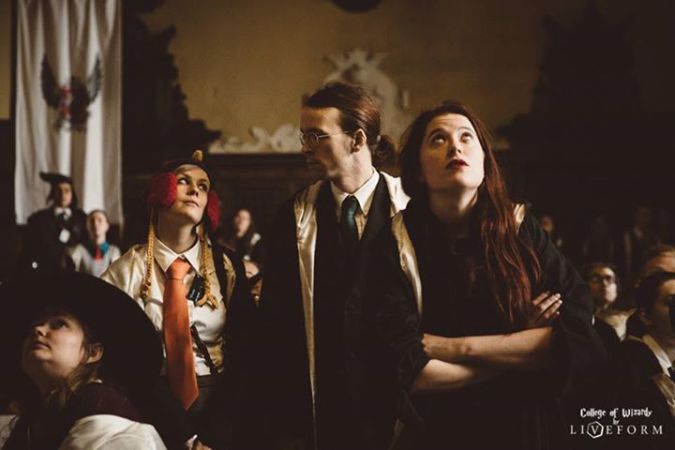 Waiting for announcements. Ingame. Photo: Nadina Wiórkiewicz and Maciek Nitka