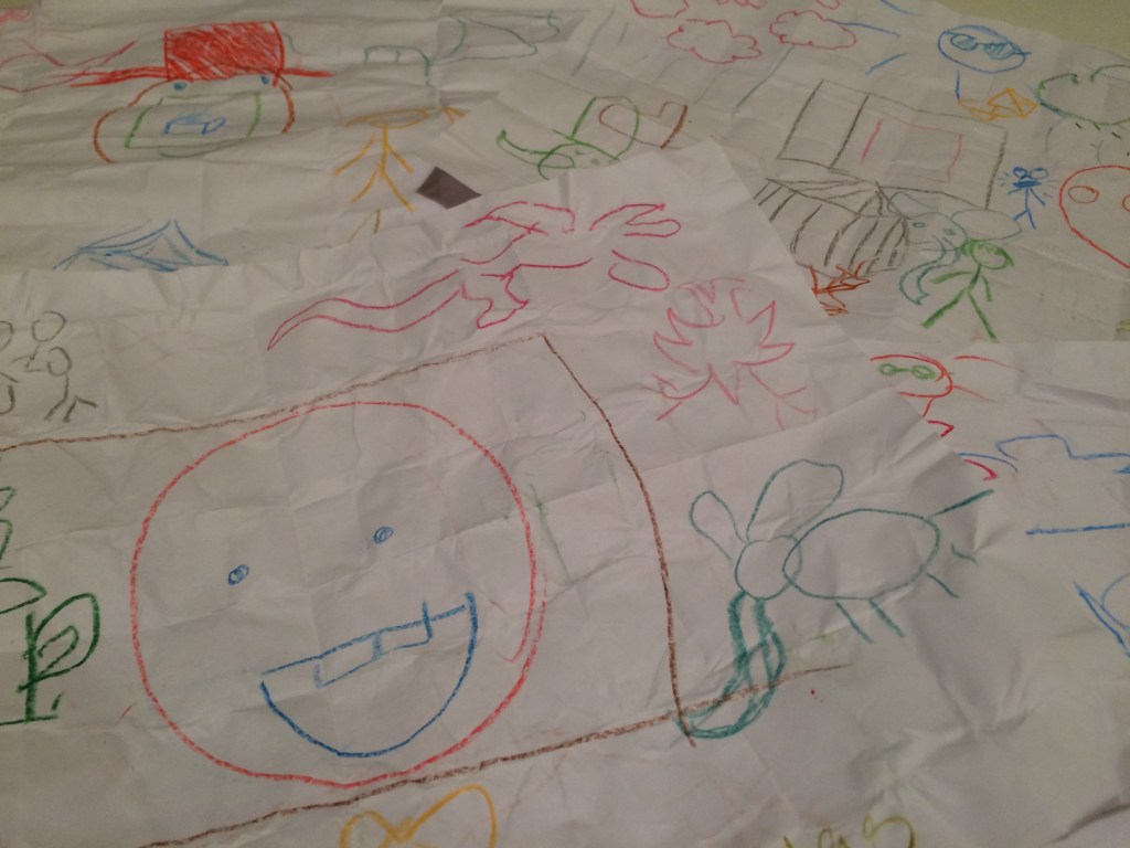 Papers at Stockholm Scenario Festival 2015 - Drawings